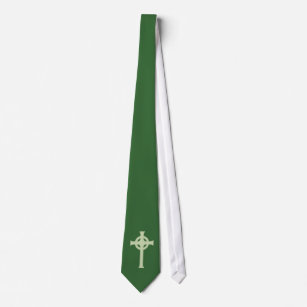 Keltisches Kreuz Krawatten Zazzle De