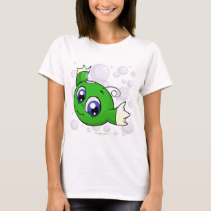 Grünes Kiko, das durch Kiko See swishing ist T-Shirt