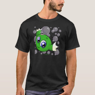 Grünes Kiko, das durch Kiko See swishing ist T-Shirt