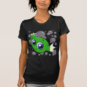 Grünes Kiko, das durch Kiko See swishing ist T-Shirt