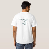 Grünes Kind kann Sie der Magie glauben T-Shirt (Schwarz voll)