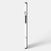 Grünes Kirschenmuster Case-Mate iPhone-Hülle iPhone Hülle (Linke Seite)
