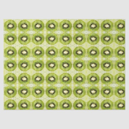 Grünes Kiwi-Tissue-Papier Seidenpapier (Vorderseite)