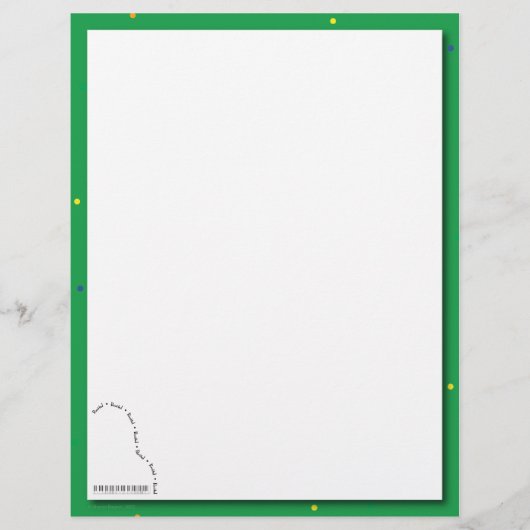 Grünes Klavierpapier (Vorderseite)