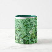 Grünes Kleeblatt Kaffee Tasse (Zentrum)