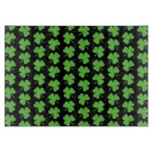 grünes Kleeblatt Schneidebrett (Vorderseite)