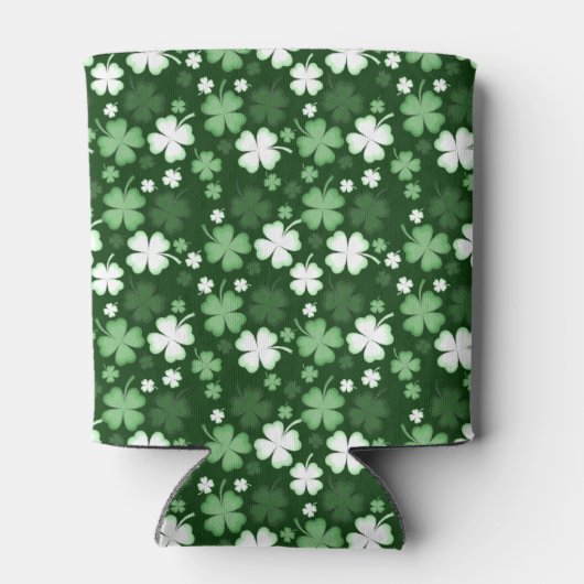 Grünes Kleeblatt, St. Patrick's Day Dosenkühler (Rückseite)