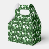 Grünes Kleeblatt, St. Patrick's Day Geschenkschachtel (Rückseite)
