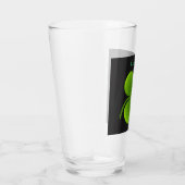 Grünes Kleeblatt St Patrick's Day Glas (Rechts)