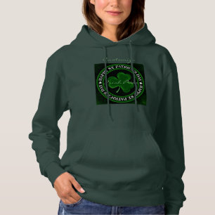 Grünes Kleeblatt St Patrick's Day Hoodie