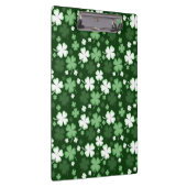 Grünes Kleeblatt, St. Patrick's Day Klemmbrett (Rechts)
