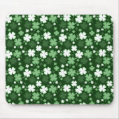 Grünes Kleeblatt, St. Patrick's Day Mousepad (Vorne)