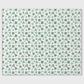 Grünes Kleeblatt St Patrick's Day Packpapier (Flach)