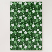 Grünes Kleeblatt, St. Patrick's Day Puzzle (Vertikal)