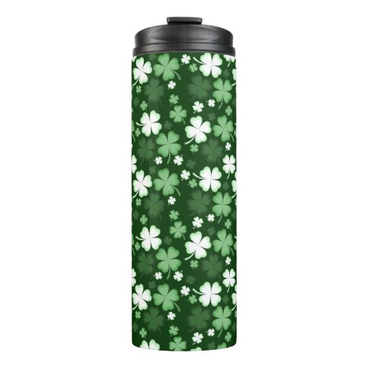 Grünes Kleeblatt, St. Patrick's Day Thermosbecher (Vorderseite)
