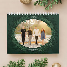 Grünes Kraut Foto Weihnachtsgeschenk Kalender