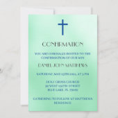 Grünes Kreuz Einladung (Vorderseite)