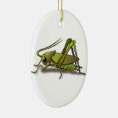 Grünes Kricket-Insekt Keramikornament (Rechts)