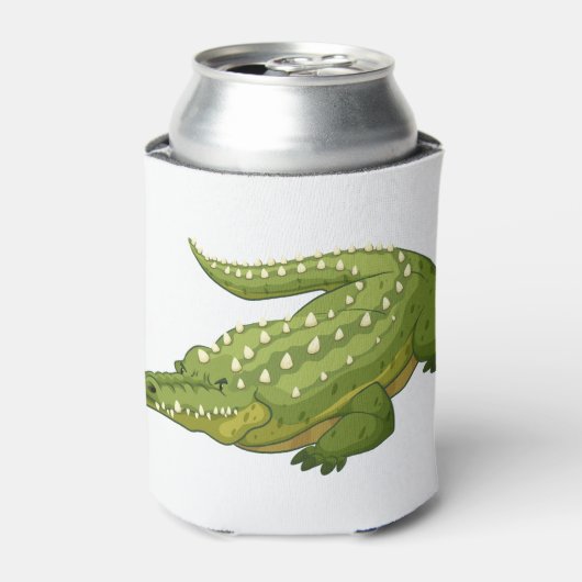 Grünes Krokodil Dosenkühler (Kanne Vorderseite)