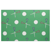Grünes Lacrossemuster Stoff (Fat Quarter (45,7 x 55,9 cm))