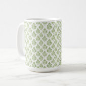 Grünes Landhaus Cottage  Kaffeetasse (Vorderseite Links)