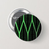 Grünes Lasermuster Button (Vorne & Hinten)