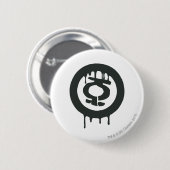 Grünes Laternen-Farben-Symbol Button (Vorne & Hinten)