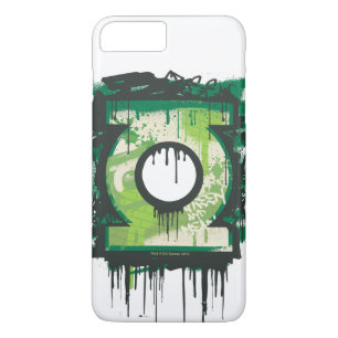 Grünes Laternen-Graffiti-Symbol Case-Mate iPhone Hülle