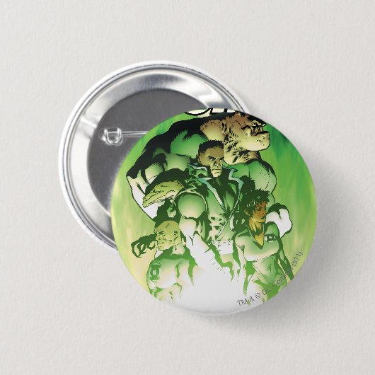 Grünes Laternen-Korps Button (Vorne & Hinten)