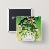 Grünes Laternen-Korps Button (Vorne & Hinten)