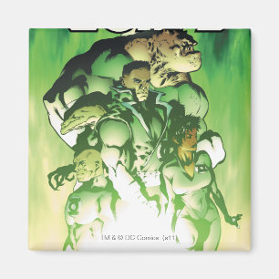 Grünes Laternen-Korps Magnet