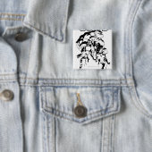 Grünes Laternen-Korps, Schwarzweiss Button (Beispiel)