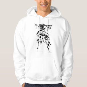 Grünes Laternen-Korps, Schwarzweiss Hoodie
