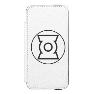 Grünes Laternen-Logo 12 Incipio Watson™ iPhone 5 Geldbörsen Hülle