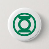 Grünes Laternen-Logo 13 Button (Vorderseite)