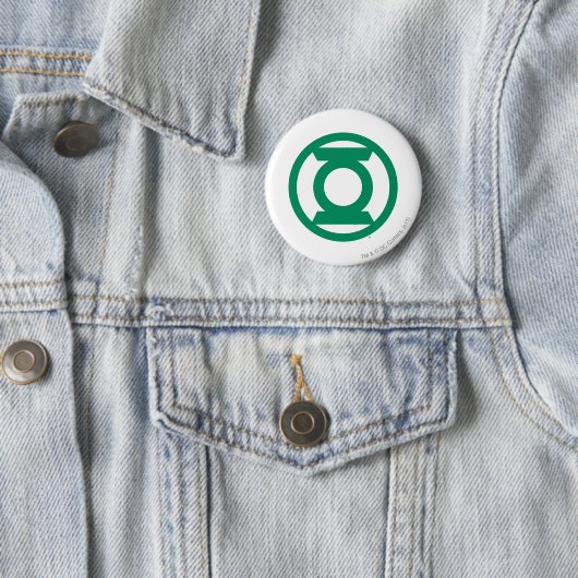 Grünes Laternen-Logo 13 Button (Beispiel)