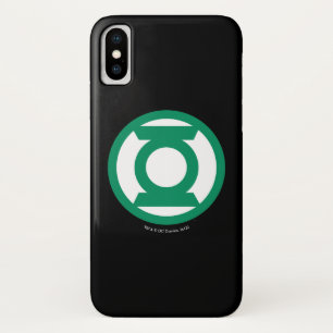 Grünes Laternen-Logo 13 iPhone X Hülle
