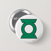 Grünes Laternen-Logo 15 Button (Vorne & Hinten)