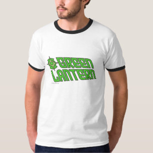 Grünes Laternen-Logo gekippt T-Shirt