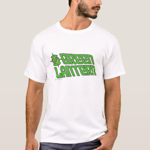 Grünes Laternen-Logo gekippt T-Shirt