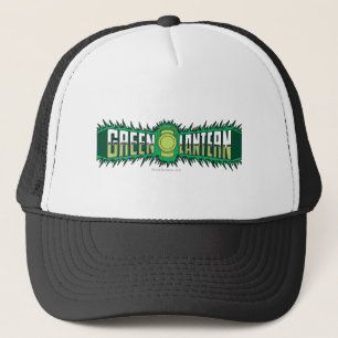 Grünes Laternen-Logo - grüne Flammen Truckerkappe