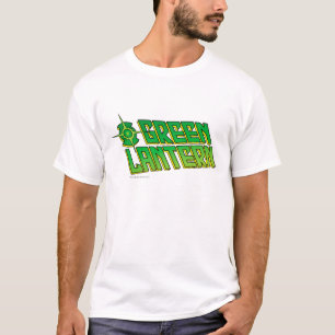 Grünes Laternen-Logo - schräg gelegen T-Shirt