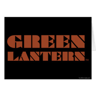 Grünes Laternen-Logo - TAN