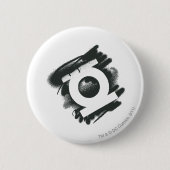 Grünes Laternen-Spray-Symbol Button (Vorderseite)