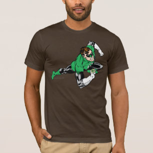 Grünes Laternen-Sprungs-Recht T-Shirt