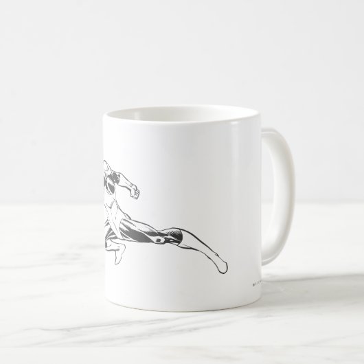 Grünes Laternengebirge Kaffeetasse (VorderseiteRechts)