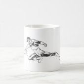 Grünes Laternengebirge Kaffeetasse (Mittel)