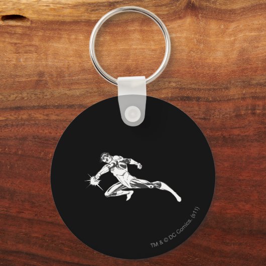 Grünes Laternengebirge Schlüsselanhänger (Vorderseite)