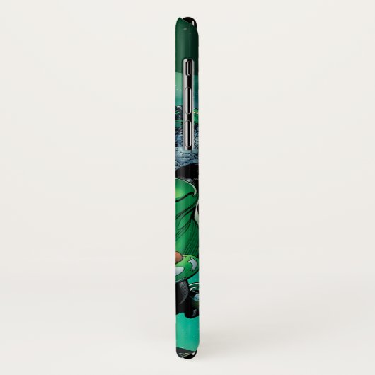 Grünes Laternenkorps Case-Mate iPhone Hülle (Hinten/Links)