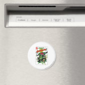 Grünes Laternenkorps Magnet (In Situ (Geschirrspüler))